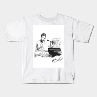 Nina S Original Ink Drawing Print Kids T-Shirt